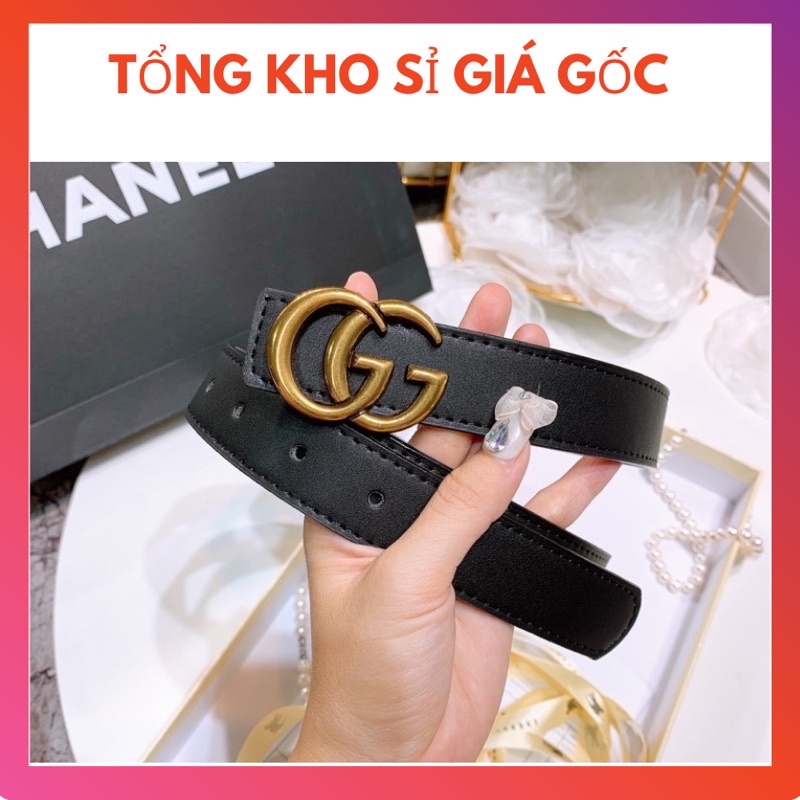 Thắt Lưng Dây Da GC Bản Nhỏ 2.5cm