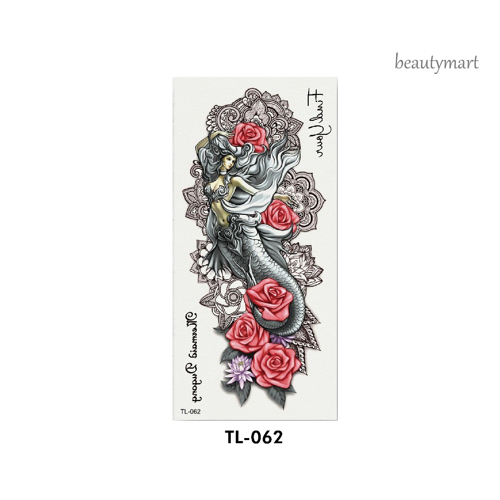 [Hàng mới về] Hình xăm tạm thời hình dreamcatcher cá vàng hoa