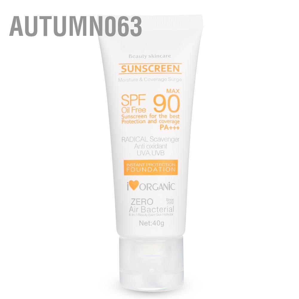 [Hàng mới về] Kem chống nắng chống tia UV bảo vệ dưỡng ẩm dưỡng trắng da daSPF50 +