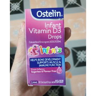 Vitamin d ostelin cho trẻ sơ sinh bill chemist warehouse aus