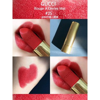 [ Fullsize Bill Duty ] Son Lì Gucci Rouge a Levres Matte Lipstick