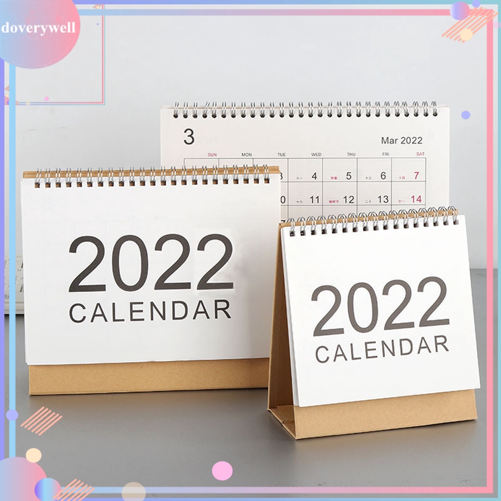 Lịch để bàn hỗ trợ lên kế hoạch 2022 sáng tạo tiện lợi