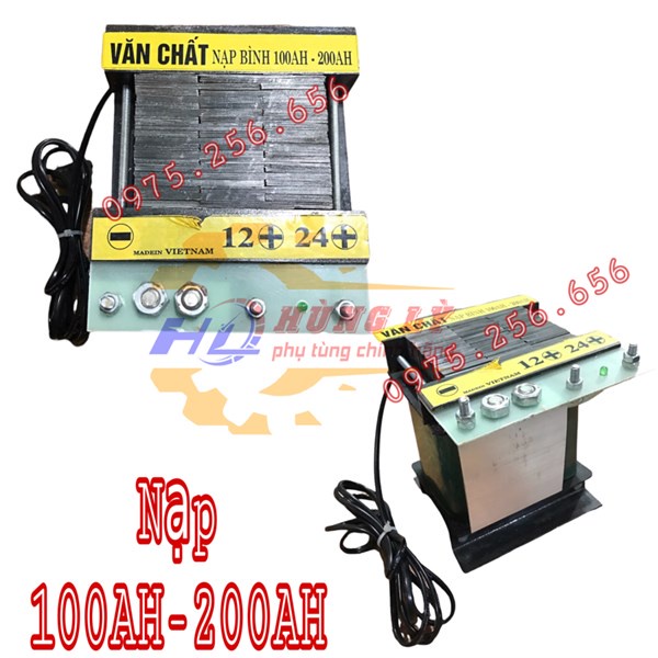 Nạp 100A-200A Đồng phụ tùng Hùng Lỳ