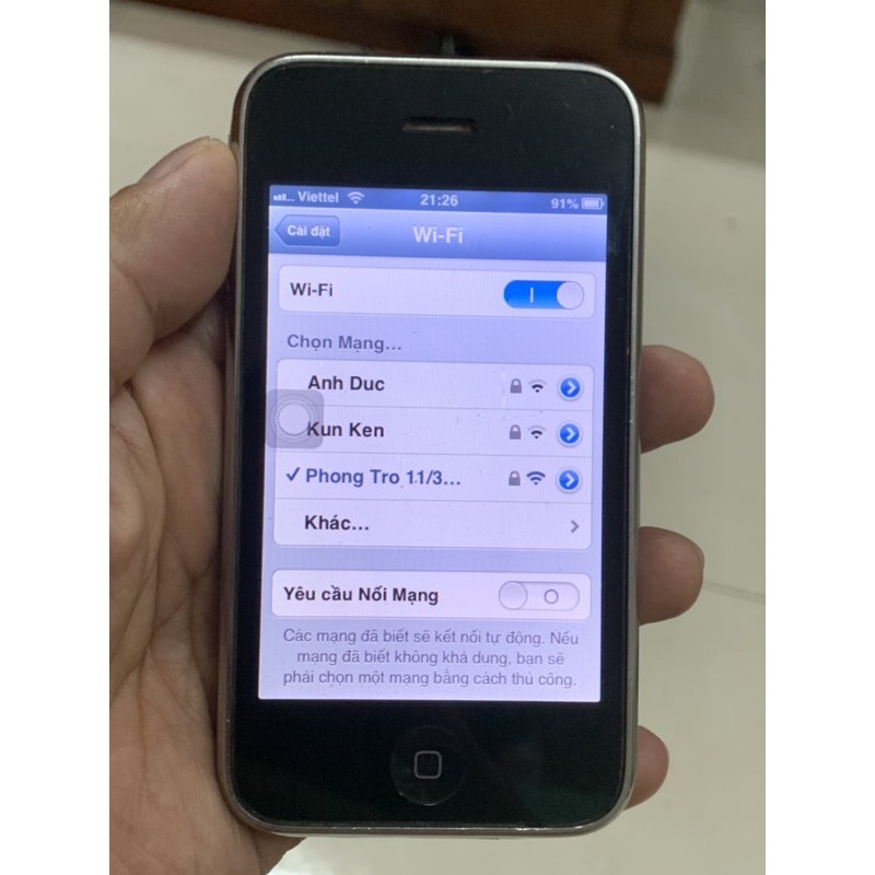 Điện thoại Iphone 3Gs 16G bản LL/A zin đẹp st | BigBuy360 - bigbuy360.vn