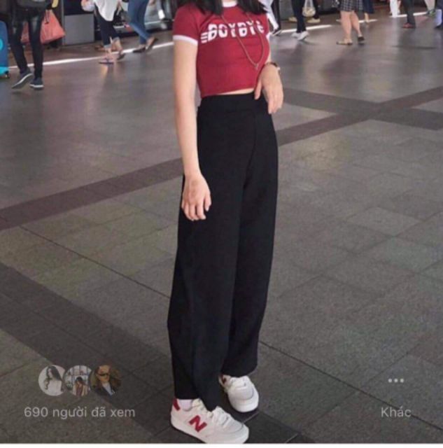 Quần ống rộng culottes- 3 màu xinh | BigBuy360 - bigbuy360.vn