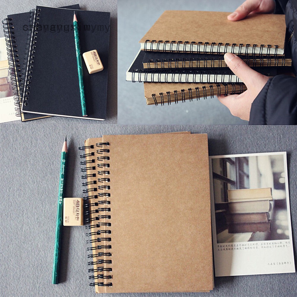 Sổ Tay Thiết Kế Đơn Giản Phong Cách Retro