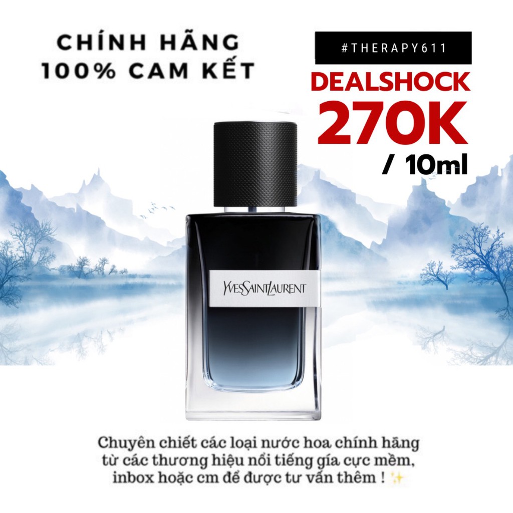 [𝗦𝗔𝗟𝗘]..::✨Nước hoa dùng thử YSL Y for men EDP 5ml/10ml/20ml✨::.. | BigBuy360 - bigbuy360.vn