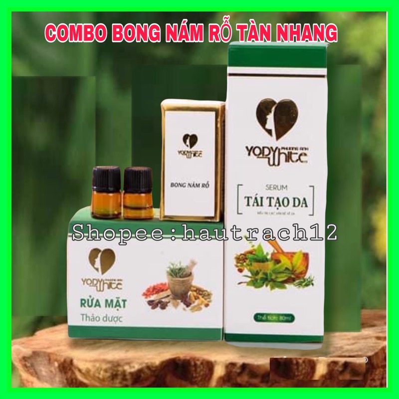 COMBO TÀN NHANG RỖ NÁM TÁI TẠO DA PHƯƠNG ANH