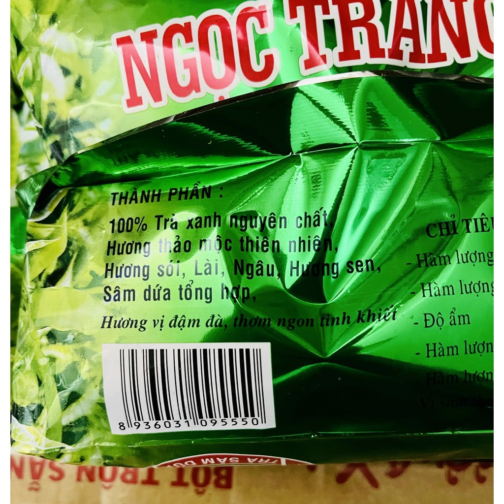 Trà sâm dứa Ngọc Trang nhãn hiệu Chim én gói