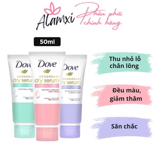 Kem Khử Mùi Tinh Chất Serum Dove Deodorant Dry Serum 40ml Đều Màu, Săn Chắc, Thu Nhỏ Lỗ Chân Lông