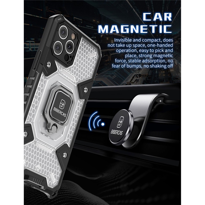 OPPO Reno 6Z 6 Pro Plus A93s A74 5G Drop Protection Cover Magnetic Ring Car Bracket Phone Case