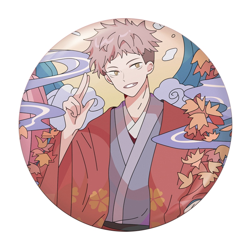 Ghim cài áo hình nhân vật Jujutsu Kaisen Ryoumen Fushiguaki Gojou Storu