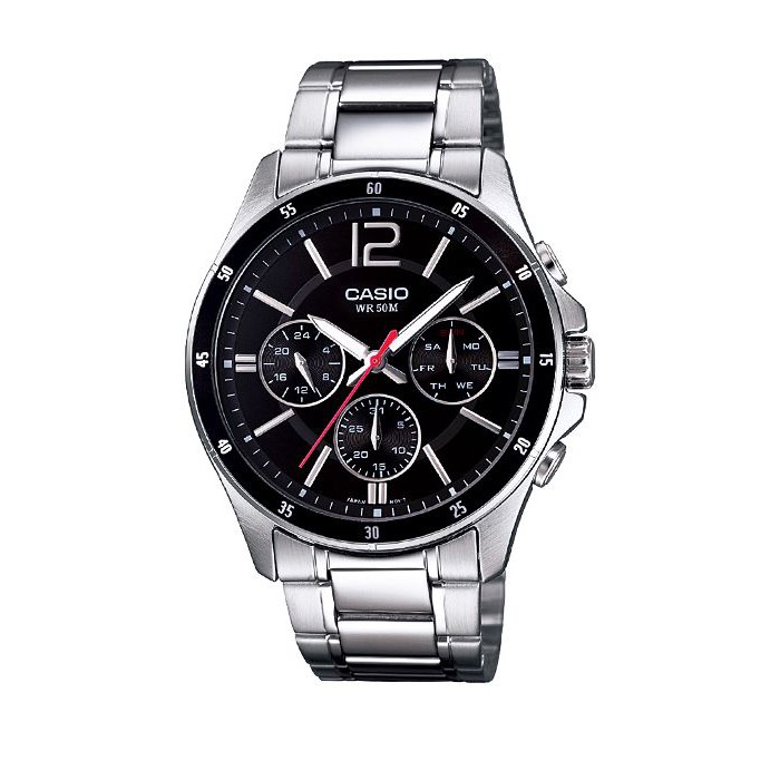 Đồng Hồ Casio Dây Kim Loại Nam MTP-1374D-1AVDF Quartz