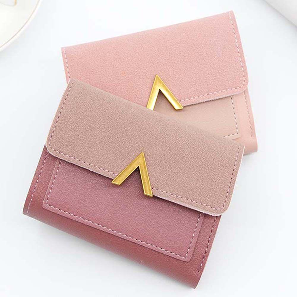 Ví Ngắn Đựng Thẻ / Tiền Thời Trang Cho Nữ Giá Đỡ