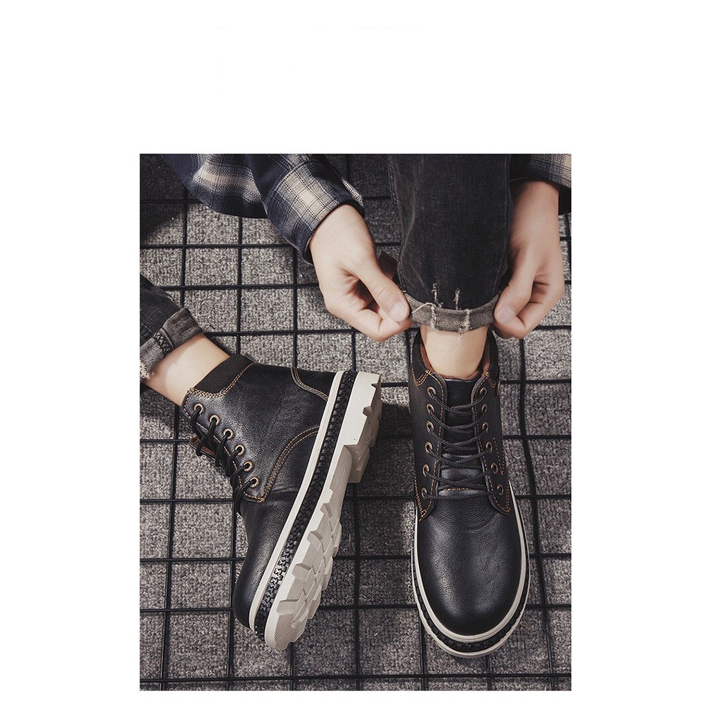 (SIÊU CHẤT) Giày thể thao nam cao cổ siêu đẹp - MH80 | BigBuy360 - bigbuy360.vn