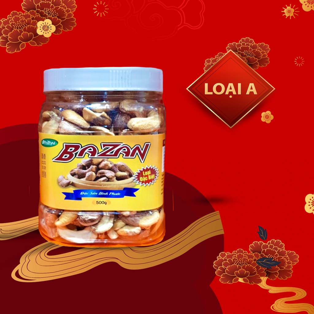 Hạt điều vỡ Bình Phước rang muối Bazan 500g loại A vỏ lụa sạch  - [true SEED hcm] | BigBuy360 - bigbuy360.vn