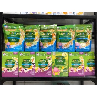 Combo Bột Heinz chuối 6+ 5 Mận đen nghiền Gerber