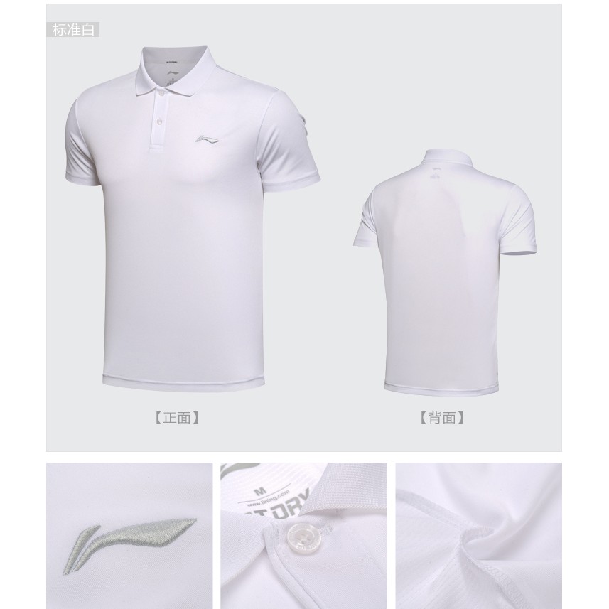 Áo thun Polo Lining thể thao nam cao cấp chính hãng APLM159/175 APLQ305 dòng ATDRY