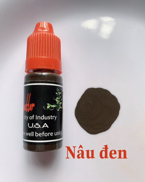 Mực xăm mày môi biomasster hữu cơ lọ 10ML