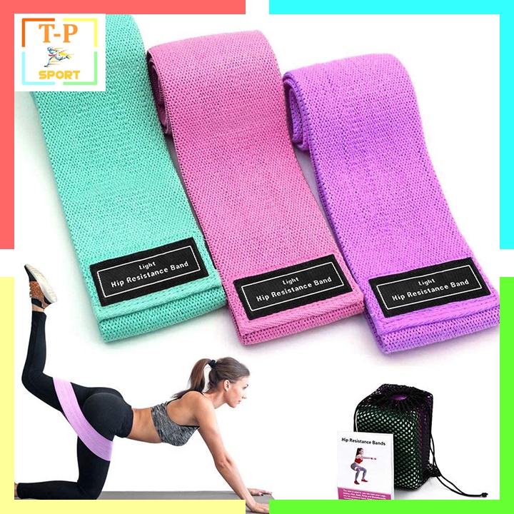 Dây kháng lực tập GYM ❤️FREESHIP❤️ Dây kháng lực Miniband đàn hồi tập thể dục Squats Yoga Tập Chân❤️Tay❤️Hông Siêu Bền