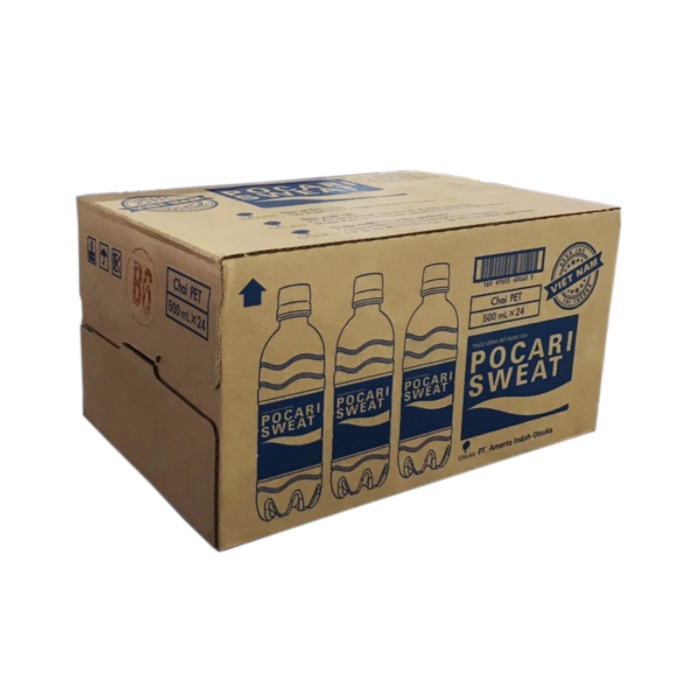 3 thùng nước điện ion pocari sweet 500ml.