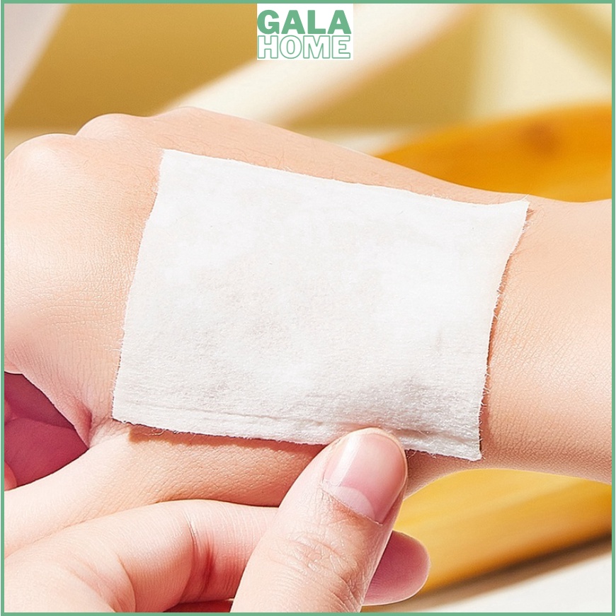 Bông tẩy trang 222 miếng Bông tẩy trang cotton pads Nội địa Trung mềm mịn, siêu dai GALA HOME