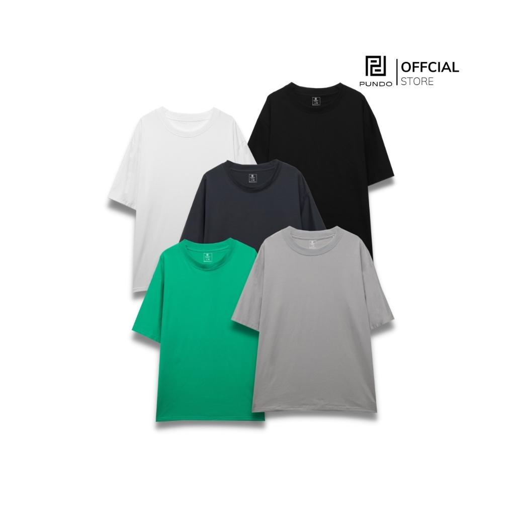 Áo thun PUNDO unisex tay lỡ áo phông ullzang size đến 95kg ATPD79