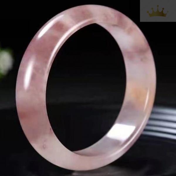 Vòng tay ngọc bích hoa xinh xắn cho nữ