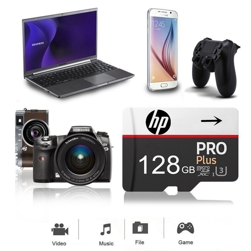 Thẻ Nhớ HP Micro Xc U3-1 Micro Sd Pro Plus Mini Tf Dung Lượng 1tb 512gb 256gb 128gb 64gb | BigBuy360 - bigbuy360.vn