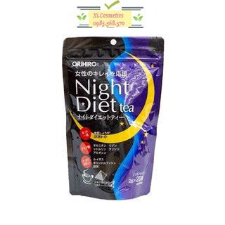 Trà giảm cân Night Diet Tea Orihiro 20 gói/túi