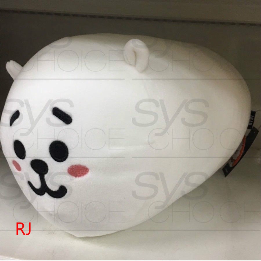 Kpop BTS BT21 Cute Long Round Tube Plush Pillow TATA MANG Sofa Cushion Bolster