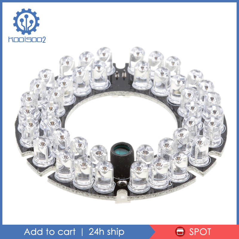 Bóng Đèn Hồng Ngoại Koolsoo2 42 Led 850nm 90 Độ Cho Camera Cctv