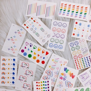 Set 30 tấm hình xăm dán - tattoo