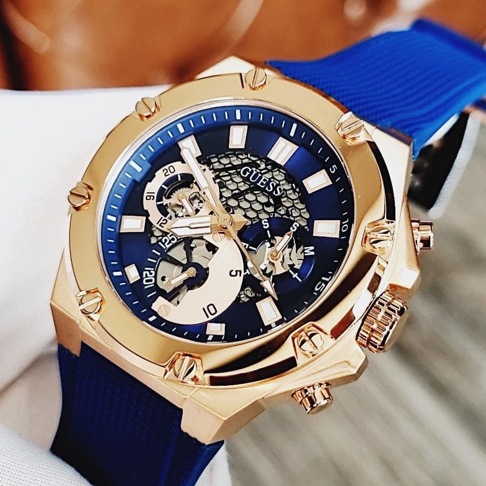 Đồng Hồ Nam Guess GW0334G3 46mm Chính Hãng