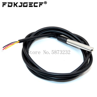 Cảm biến nhiệt độ chống nước 1m ds18b20 ds18b20 ds1820 18b20 cho arduino
