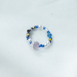 Handmade - Nhẫn hạt cườm nhiều màu