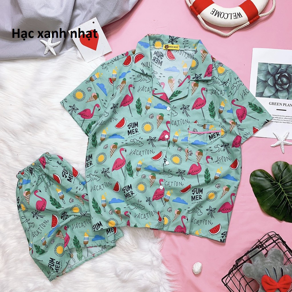 Đồ bộ mặc nhà Pijama Free size Kate Thái Cao Cấp