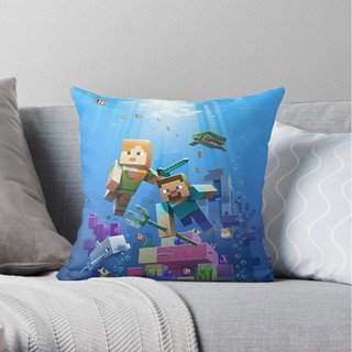 Gối in hình anime chibi MINECRAFT POCKET EDITION game