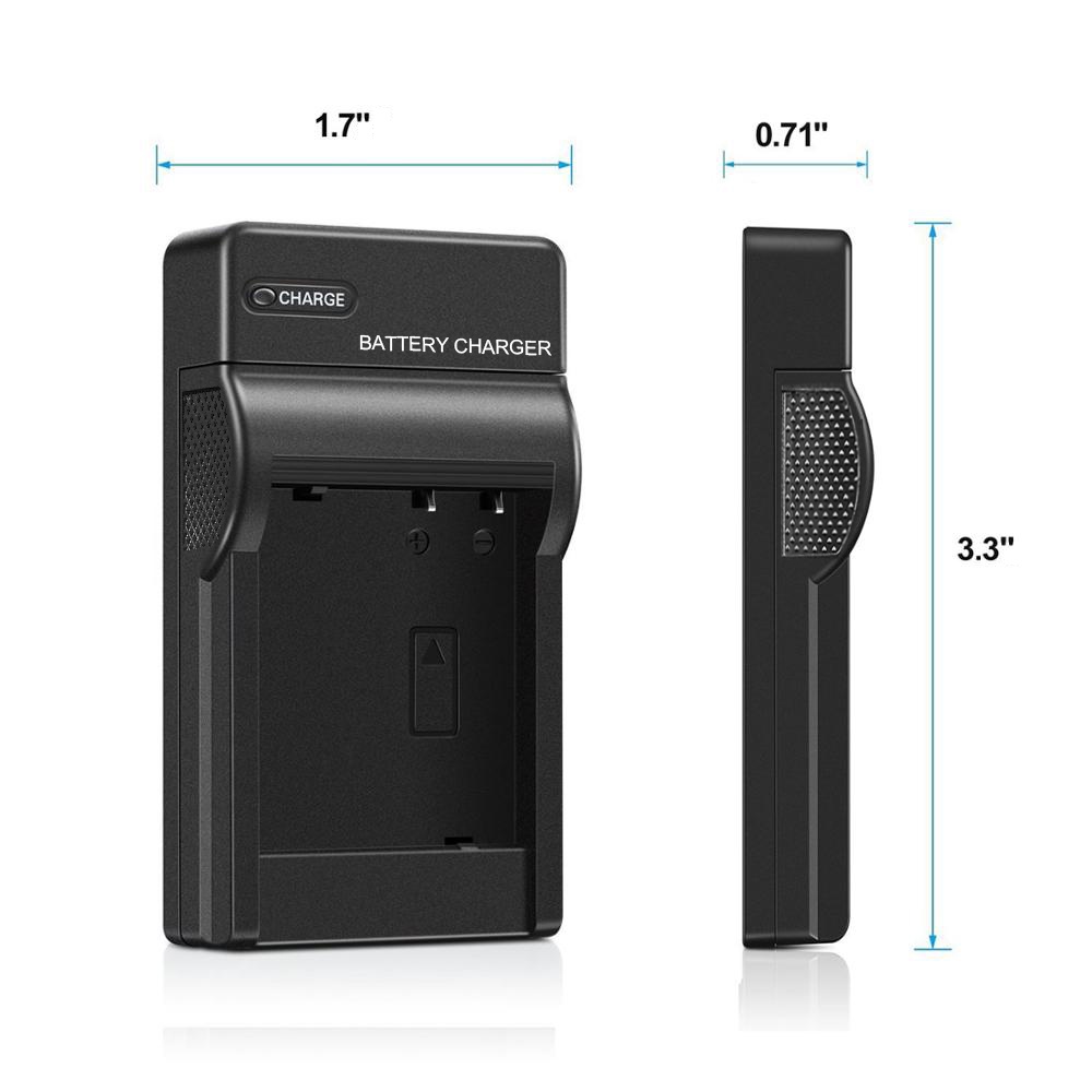 Bộ Sạc Máy Ảnh USB DMW-Bcd7E BCK7 BCF10 Cho Panasonic DMC FH2 FH5 FH25 FH27 TS25 S3