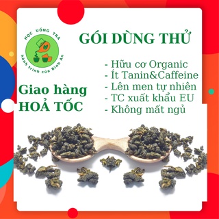 10 loại Trà Ô Long oolong xuất khẩu Đài Loan gói dùng thử