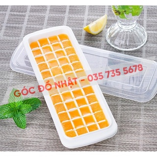 Khay đá 48 viên có nắp Inomata nội địa Nhật Bản