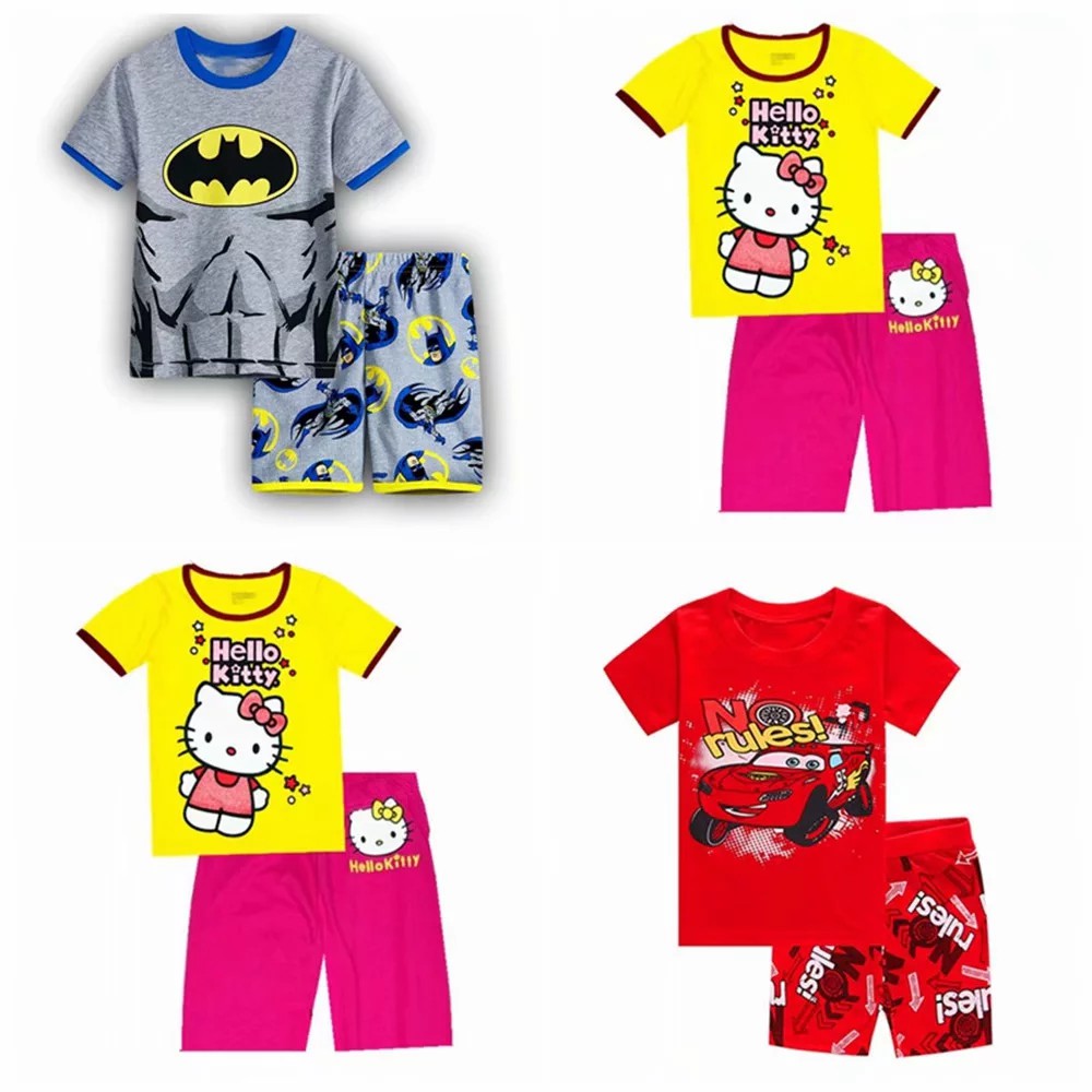 Bộ quần áo ngủ hình Hello Kitty cho bé gái