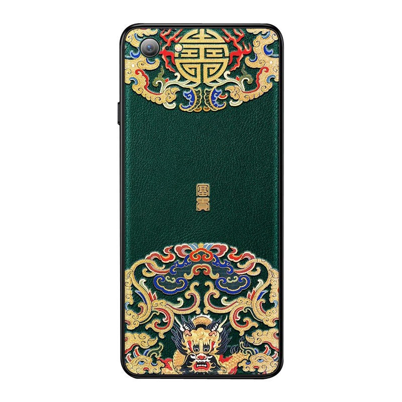 Ốp điện thoại lưng iPhone X mobile phone case XR/XS/XSMax Chinese style iPhone6 ​​anti 7 drop 8plus leather 11Pro protective cover | BigBuy360 - bigbuy360.vn