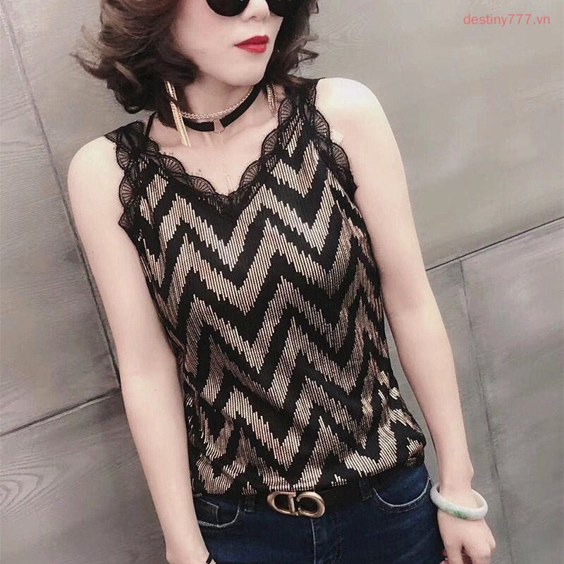 Áo Hai Dây In Họa Tiết Thổ Cẩm Thời Trang Cho Nữ