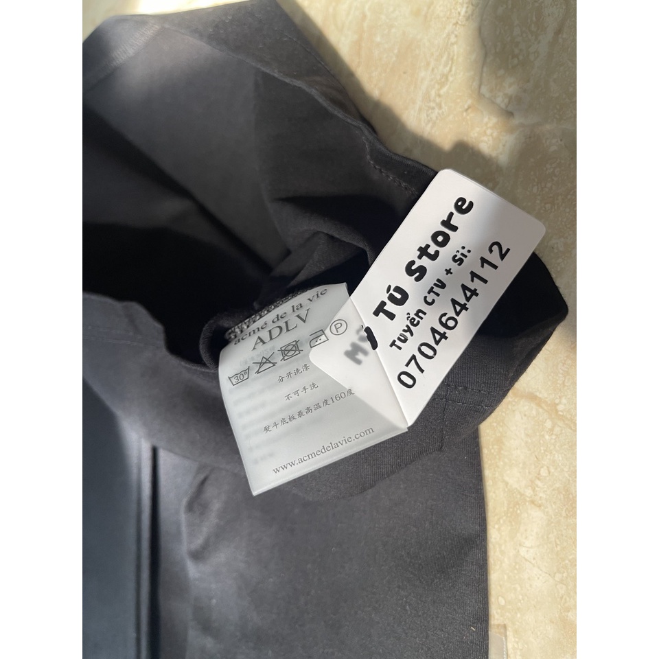 Áo thun [ADLV - Acmé de la vie -Hàng Cao Cấp Vải Cotton 100% - Form chuẩn - Mỹ Tú Store-GẤU DƯƠNG ĐẬM