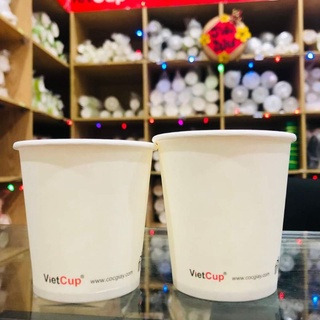 Cốc giấy dùng 1 lần - cốc giấy nha khoa, bệnh viện,  spa,  văn phòng (50c/túi)