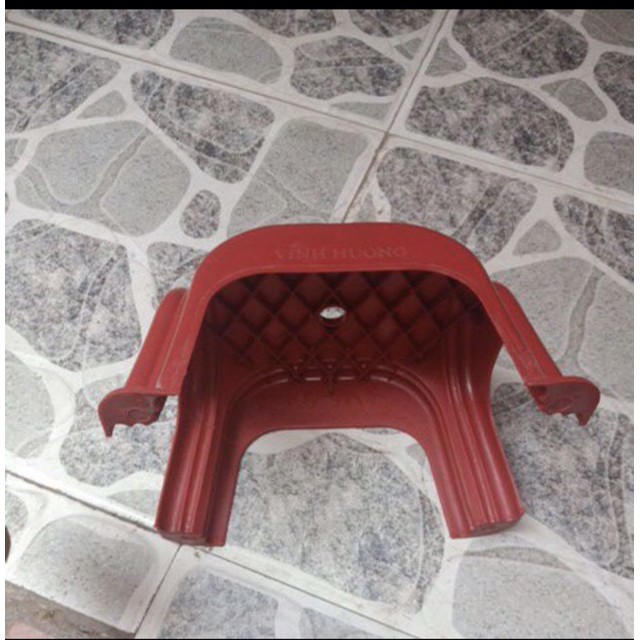 Ghế nhựa 4 chân- ghế tim vinh hương