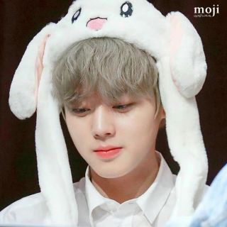 Mũ tai thỏ giật được