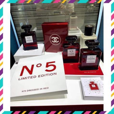 [𝐅𝐞𝐦𝐦𝐢𝐞💝] Mẫu Chiết Nước Hoa Chính Hãng Chanel No.5 Red 2019 (5ml-10ml-20ml) 🍓HOT🍓 | BigBuy360 - bigbuy360.vn