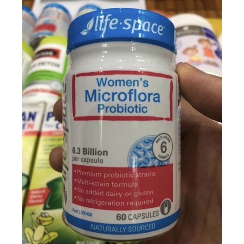 Men vi sinh Probiotic vùng kín cho nữ Life Space Úc